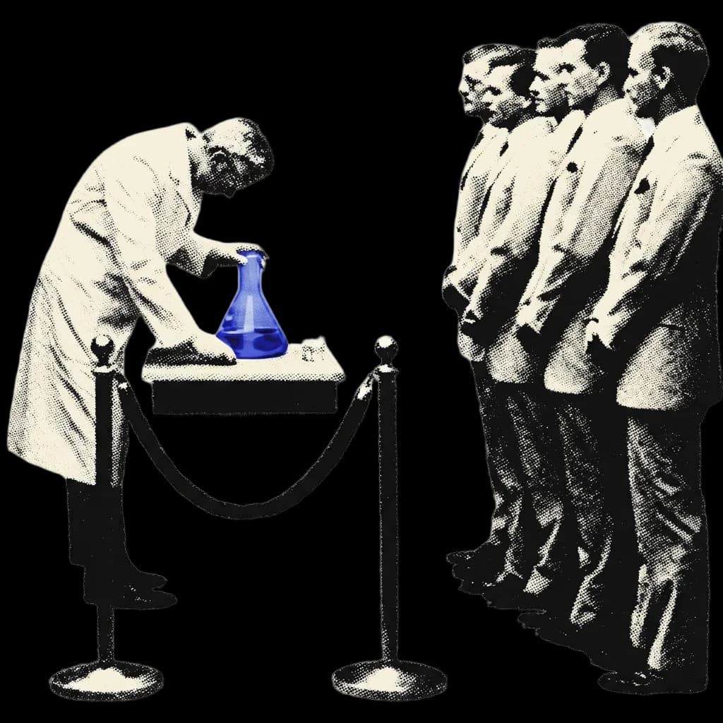 Einzelne testen, das Unternehmen wartet